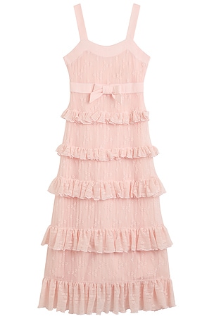 Bardot Junior Alicia Tiered Maxi Dress in Pink