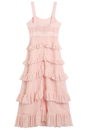 Bardot Junior Alicia Tiered Maxi Dress in Pink