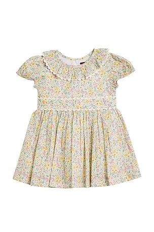 Bardot Junior Ditsy Floral Mini Dress in Lemon