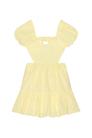 Bardot Junior Ellory Mini Dress in Yellow
