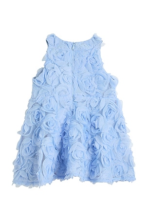 Bardot Junior Pia Rosette Dress in Baby Blue