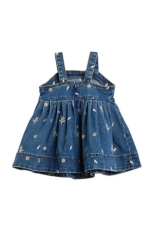 Bardot Junior Catalina Daisy Denim Dress in Blue