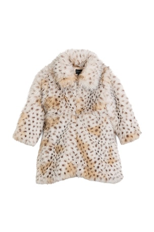 Lea Faux Fur Coat Bardot Junior