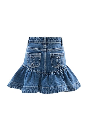 Bardot Junior Coco Denim Mini Skirt in Blue