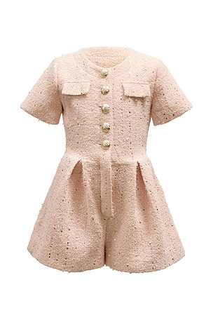 Estelle Boucle Playsuit Bardot Junior