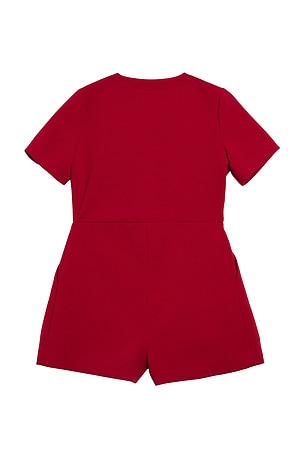 Bardot Junior Valentina Playsuit in Burgundy. Size 7. Also