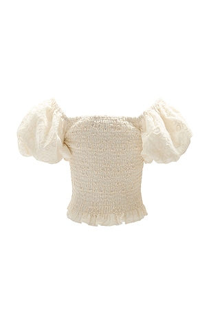 Bardot Junior Kids Ashlyn Broderie Top in White