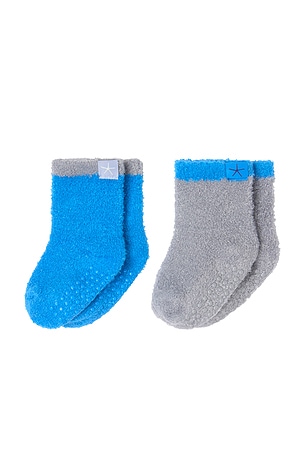 Cozychic Baby Tipped Sock Set Barefoot Dreams