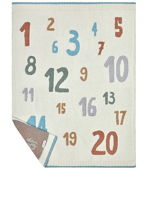 Cozychic Number Stroller Blanket Barefoot Dreams