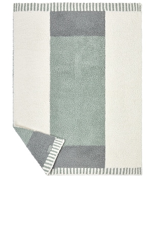 Cozychic Cova Center Stripe Stroller Blanket Barefoot Dreams