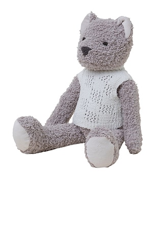 Barefoot Dreams Cozychic Bear Buddie With Vest in Taupe