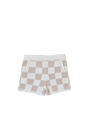 Toddler Cozychic Cotton Checkered Short Barefoot Dreams