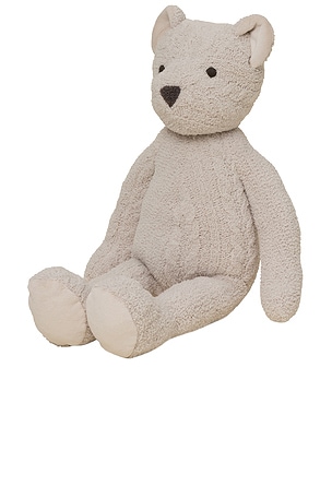 Barefoot Dreams Cozychic Heirloom Bear Buddie in Taupe