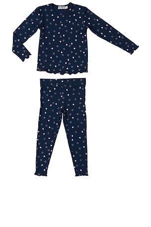 Ultra Soft Rib Toddler Pajama Set Barefoot Dreams