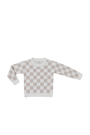 Toddler Cozychic Cotton Checkered Pullover Barefoot Dreams