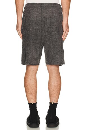 Barefoot dreams cozychic lite rolled edge shorts en color gris
