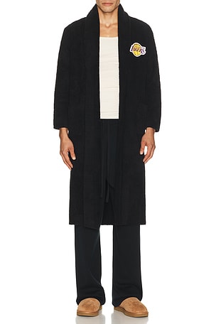 x NBA Los Angeles Lakers Cozychic Robe Barefoot Dreams
