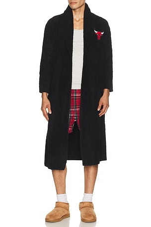 x NBA Chicago Bulls Cozychic Robe Barefoot Dreams