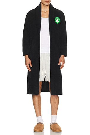 x NBA Boston Celtics Cozychic Robe Barefoot Dreams