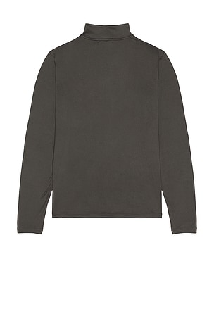 Barefoot Dreams Butterchic 1/2 Zip Up Sweatshirt in Dark Green