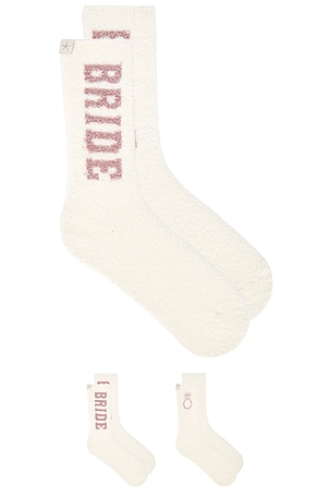 CozyChic Bridal Sock Set Barefoot Dreams