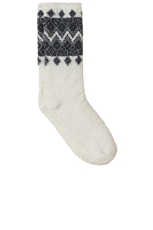 CozyChic Fair Isle Sock Barefoot Dreams