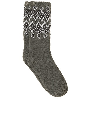 CozyChic Fair Isle Sock Barefoot Dreams