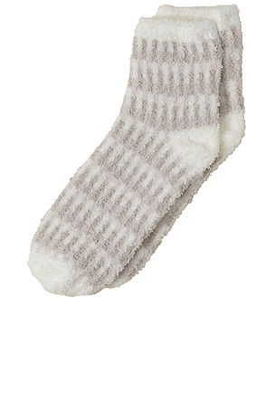 НОСКИ COZYCHIC STRIPE GEO TENNIS SOCKS Barefoot Dreams