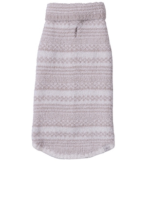 CozyChic Checkered Stripe Pet Sweater Barefoot Dreams