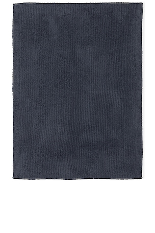 Barefoot Dreams CozyChic Ribbed Throw in Slate