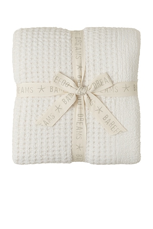 CozyChic Waffle Throw Barefoot Dreams