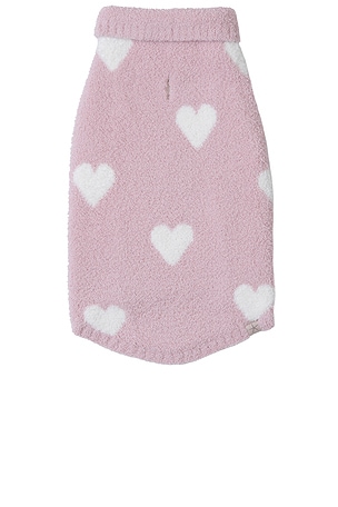 CozyChic Heart Print Pet Sweater Barefoot Dreams