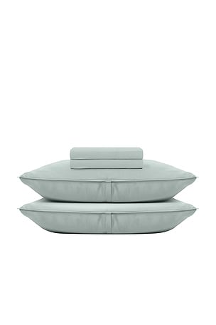 Barefoot Dreams Full Washed Bamboo Sheet Set in Sage