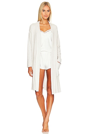 Eberjey Chalet Plush Robe Ivory: Medium - PLAISIRS - Wellbeing and  Lifestyle Products & Gifts