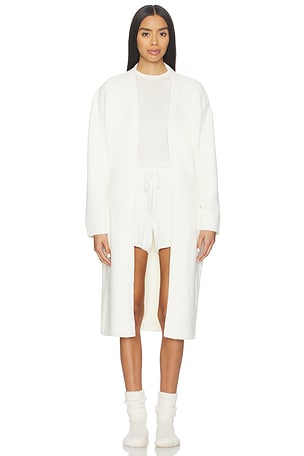 CozyChic Luxe Robe With Rib Detail Barefoot Dreams