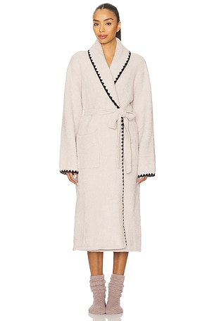 CozyChic Blanket Stitch Robe Barefoot Dreams