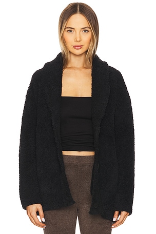 CozyChic Faux Shearling Buttoned Jacket Barefoot Dreams