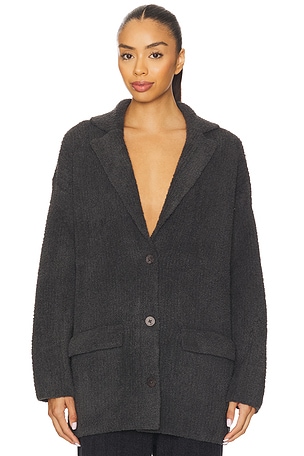 CozyChic Rib Oversized Notch Collar Blazer Barefoot Dreams