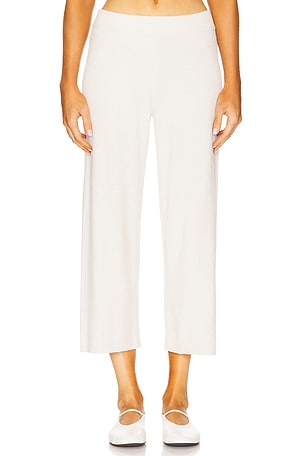 CozyChic Ulra Light Side Stripe Crop Pant Barefoot Dreams