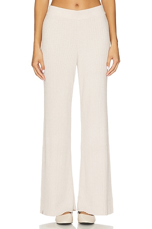 CozyChic Ultra Lite Lurex Rib Wide Leg Pant Barefoot Dreams