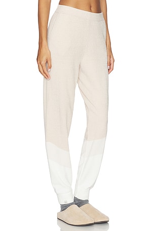 Barefoot Dreams CozyChic Ultra Lite Wavy Jogger in Beige