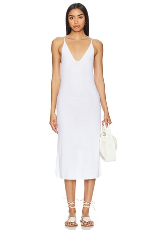 Beach Bunny Golden Girl Maxi Dress in White