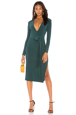 Bec Bridge Tasha Midi Dress in Emerald REVOLVE