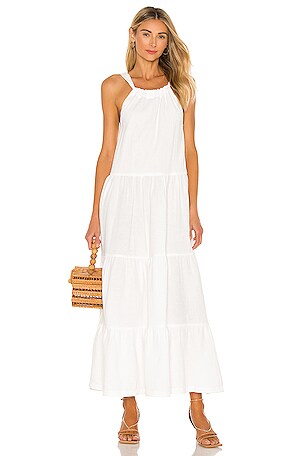 Bec + Bridge Marlowe Maxi Dress in Ivory Pumice | REVOLVE