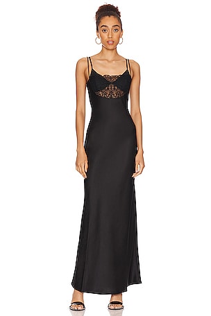 ANINE BING Amelie Dress in Black REVOLVE