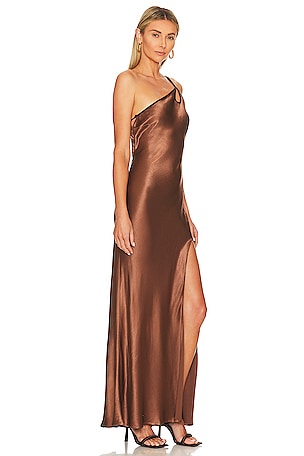 Bec + Bridge Kehlani Maxi Dress in Chocolate