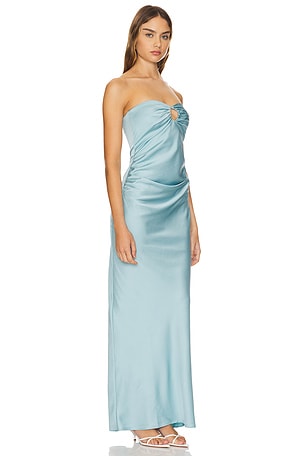 Bec + Bridge Emilia Strapless Dress in Baby Blue