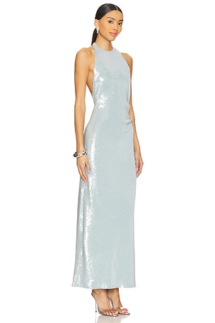 Bec + Bridge x REVOLVE Shilou Halter Dress in Baby Blue