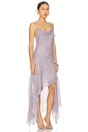 Bec + Bridge Tallis Asymmetrical Dress in Lavender