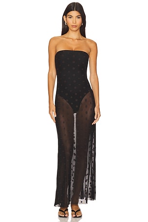 Karla Strapless Maxi Dress Bec + Bridge